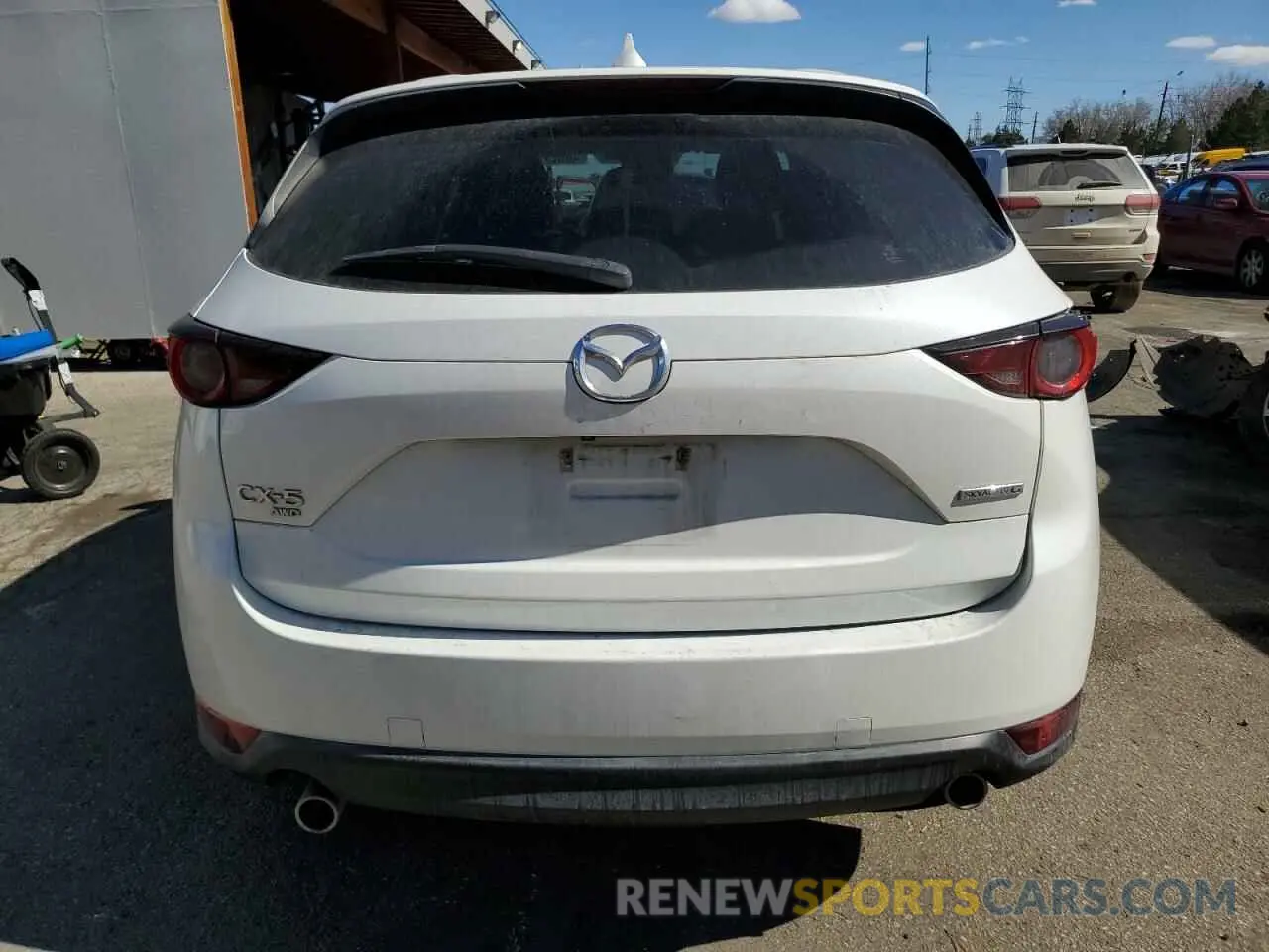 6 Photograph of a damaged car JM3KFBCM0L0858355 MAZDA CX-5 2020