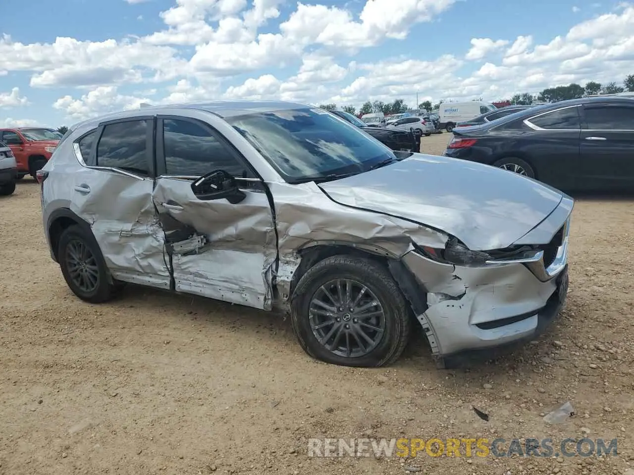 4 Photograph of a damaged car JM3KFBCM1L0784752 MAZDA CX-5 2020