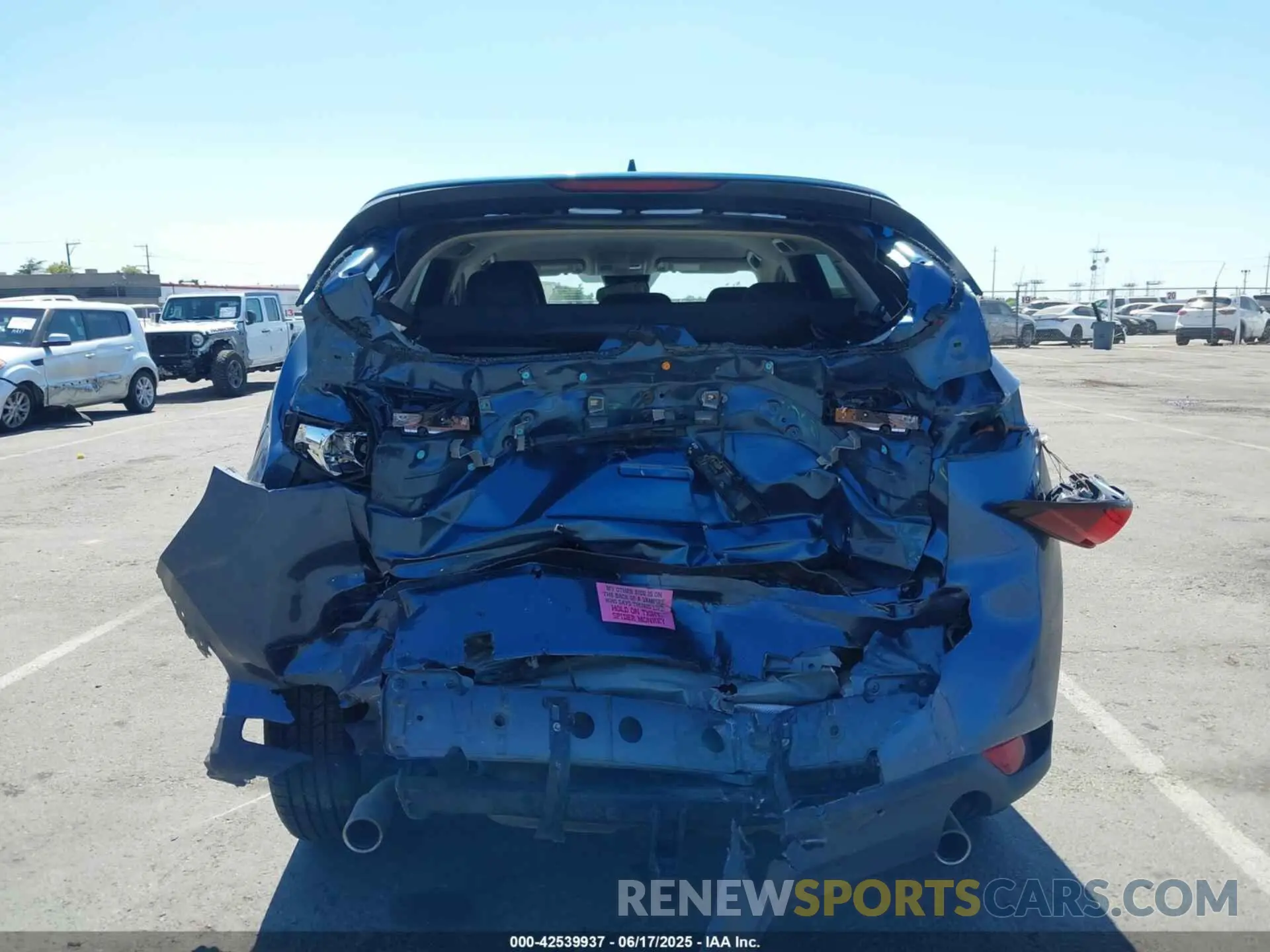16 Photograph of a damaged car JM3KFBCM1L0818544 MAZDA CX-5 2020