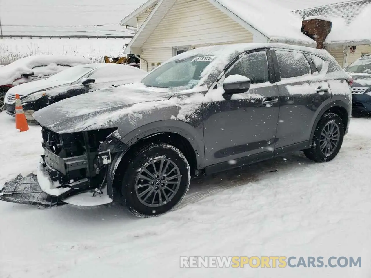 1 Photograph of a damaged car JM3KFBCM1L1818599 MAZDA CX-5 2020