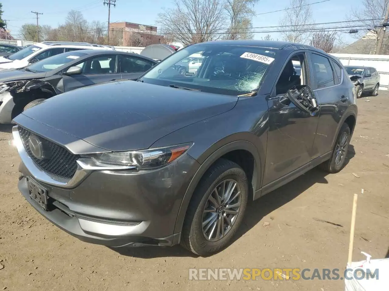 1 Photograph of a damaged car JM3KFBCM1L1818666 MAZDA CX-5 2020