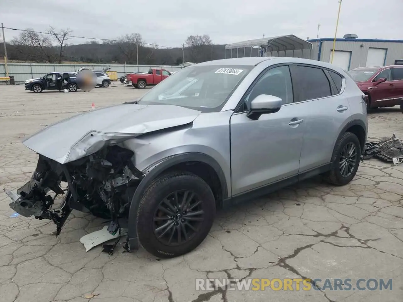 1 Photograph of a damaged car JM3KFBCM2L0768348 MAZDA CX-5 2020