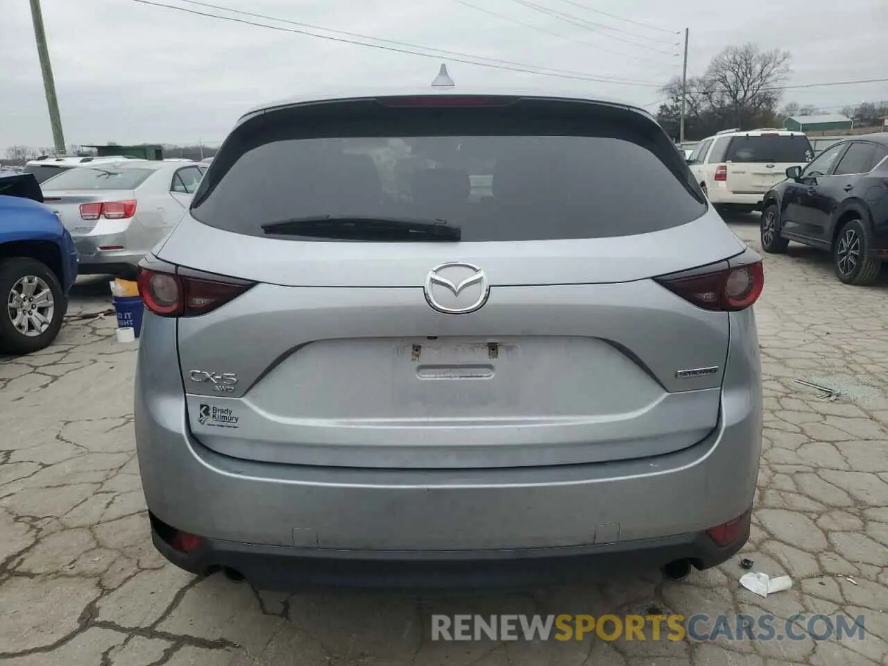 6 Photograph of a damaged car JM3KFBCM2L0768348 MAZDA CX-5 2020