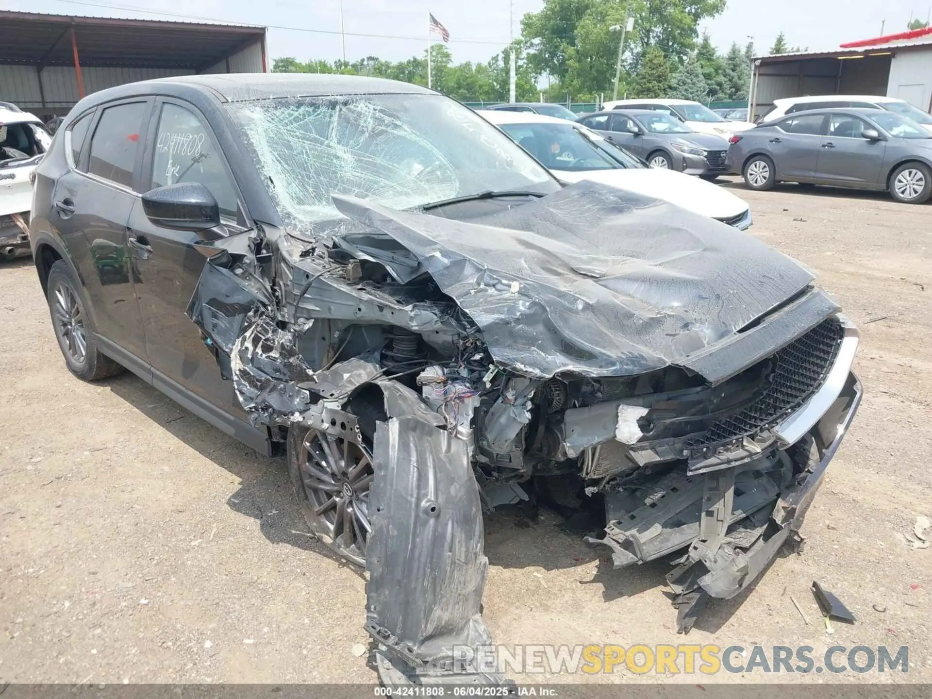 6 Photograph of a damaged car JM3KFBCM2L0850838 MAZDA CX-5 2020