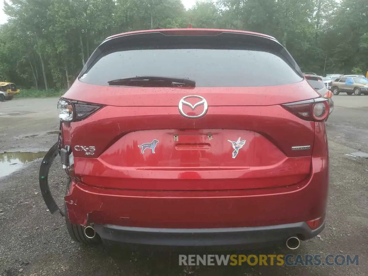6 Photograph of a damaged car JM3KFBCM2L1775519 MAZDA CX-5 2020