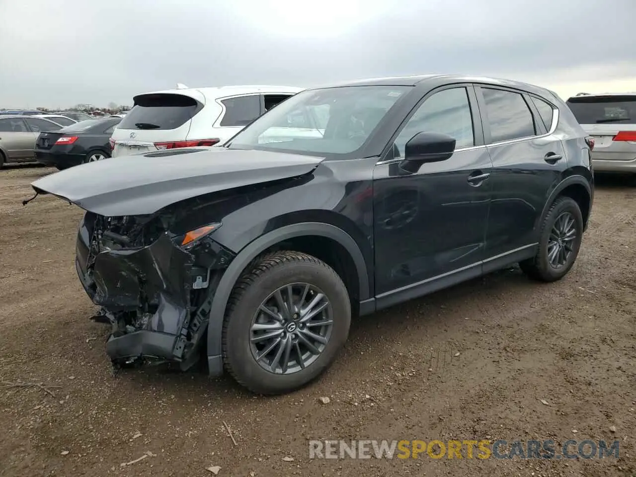 1 Photograph of a damaged car JM3KFBCM4L0734122 MAZDA CX-5 2020