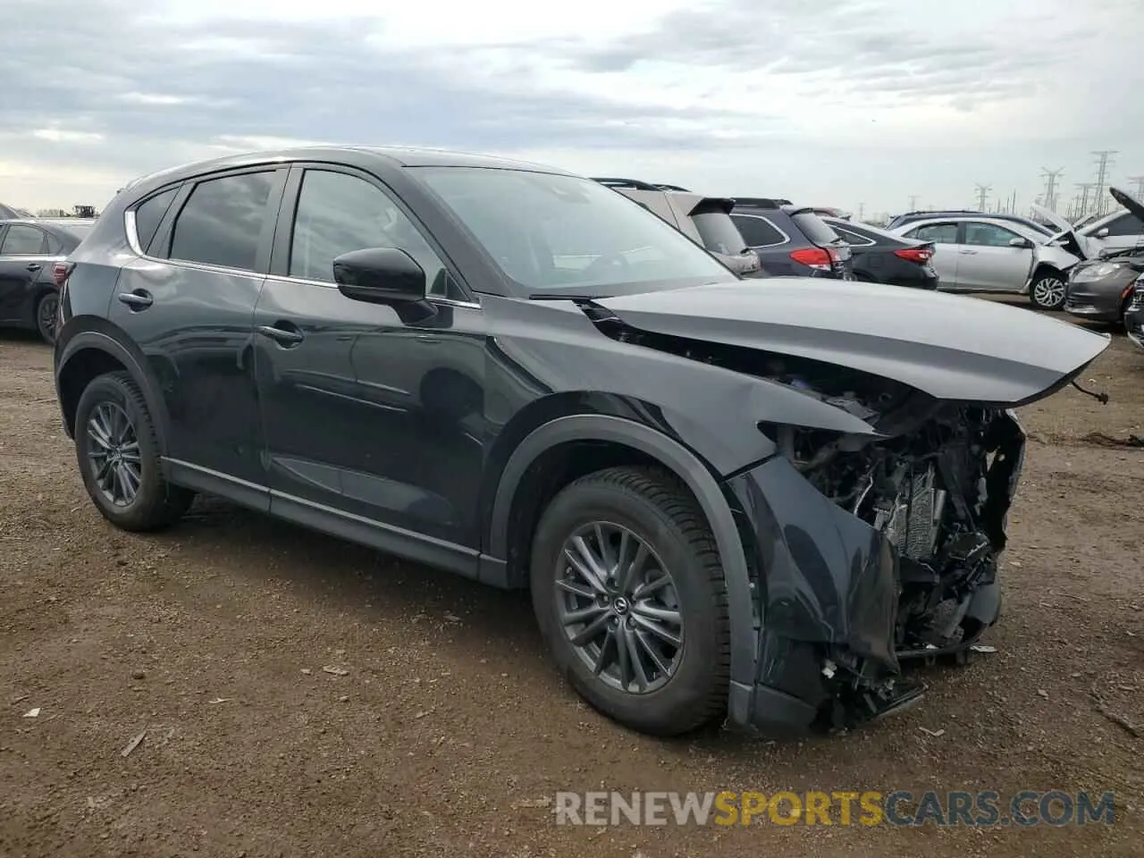 4 Photograph of a damaged car JM3KFBCM4L0734122 MAZDA CX-5 2020