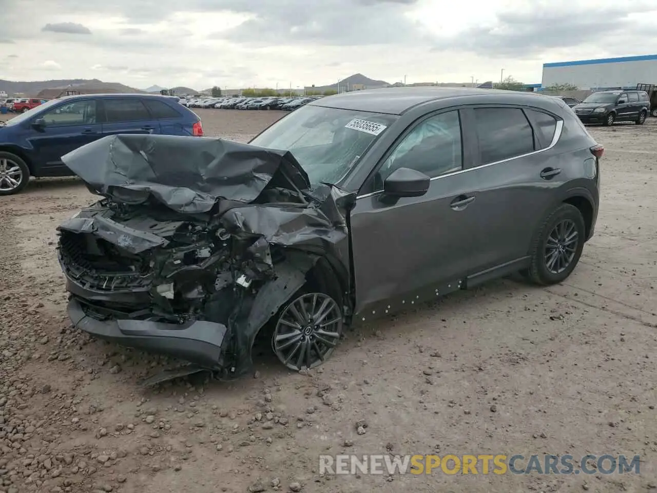 1 Photograph of a damaged car JM3KFBCM4L0784602 MAZDA CX-5 2020