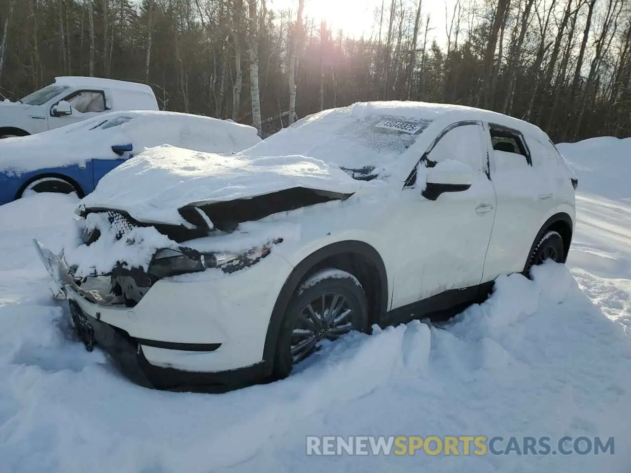 1 Photograph of a damaged car JM3KFBCM4L0809644 MAZDA CX-5 2020