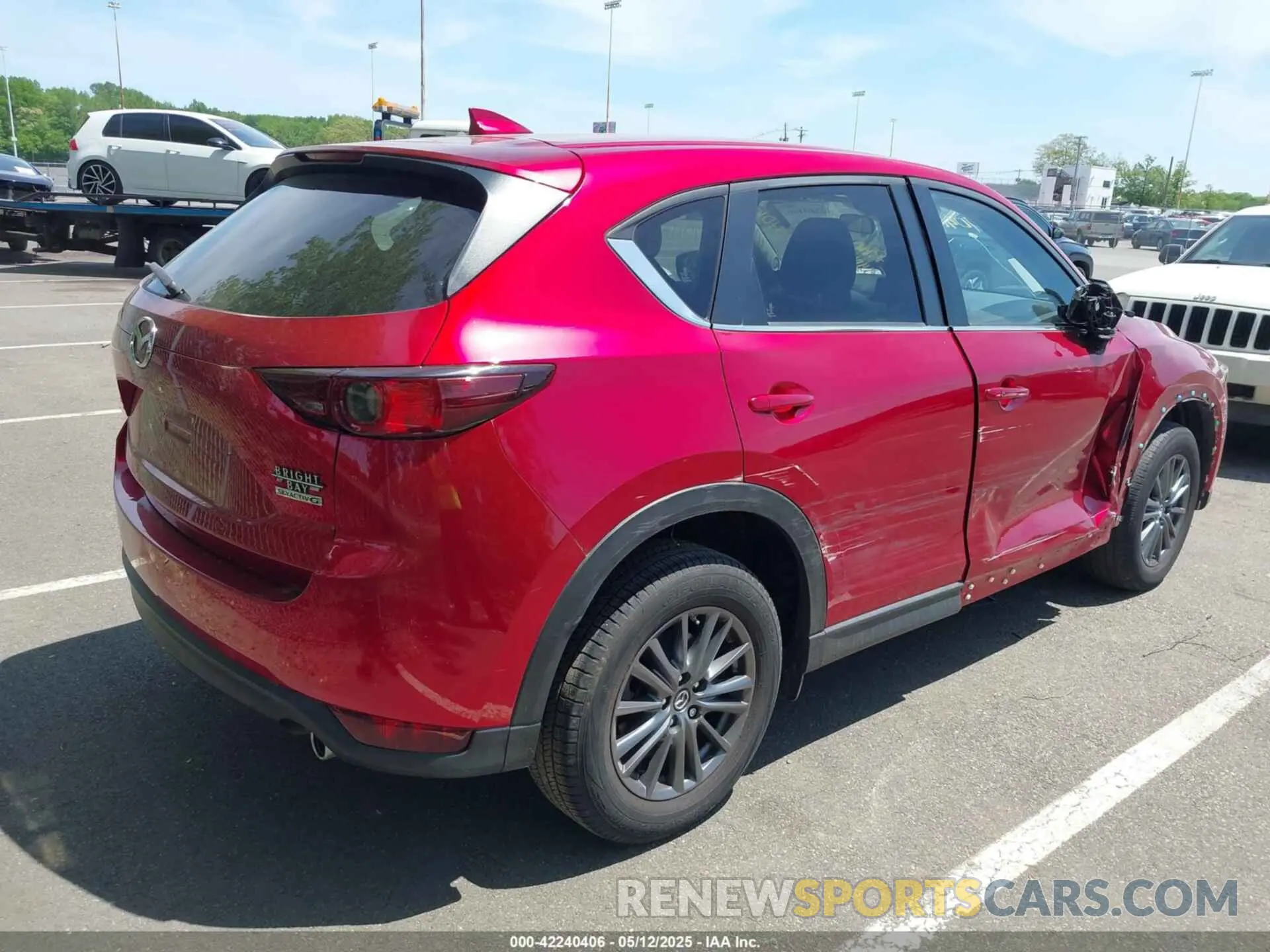 4 Photograph of a damaged car JM3KFBCM4L0825150 MAZDA CX-5 2020
