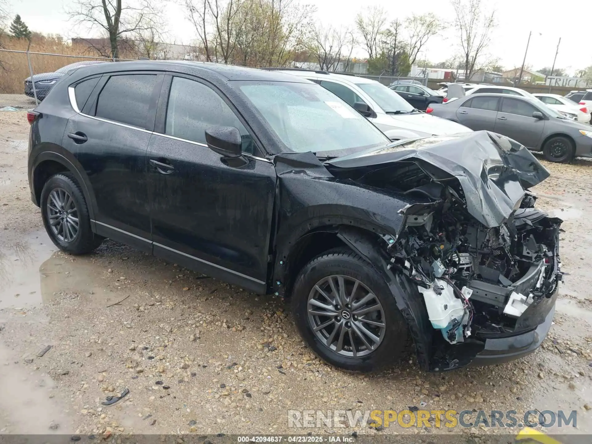 1 Photograph of a damaged car JM3KFBCM5L0802234 MAZDA CX-5 2020