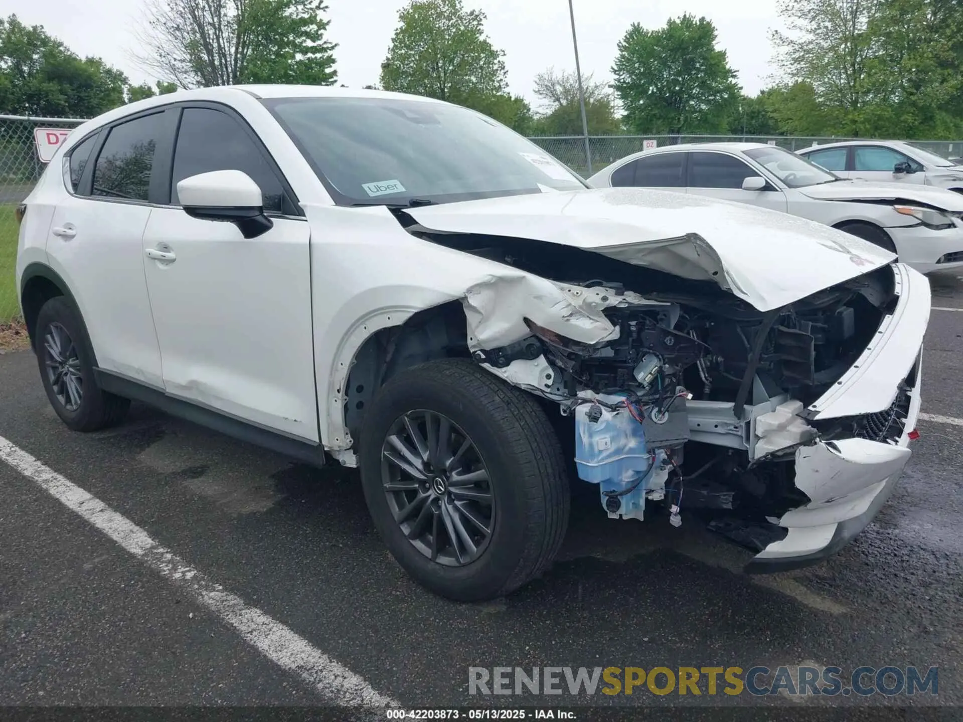 1 Photograph of a damaged car JM3KFBCM5L0857329 MAZDA CX-5 2020