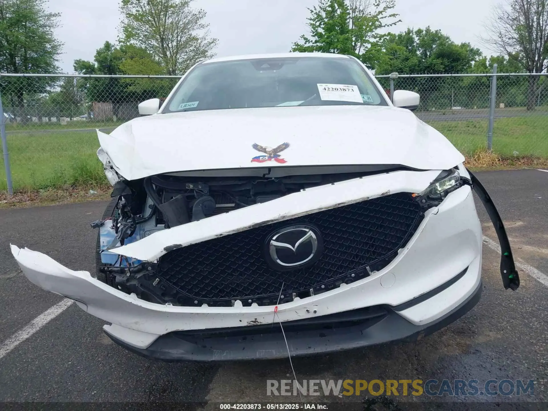 6 Photograph of a damaged car JM3KFBCM5L0857329 MAZDA CX-5 2020