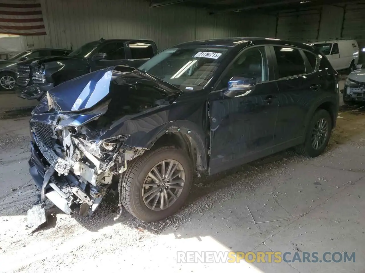 1 Photograph of a damaged car JM3KFBCM5L1847751 MAZDA CX-5 2020
