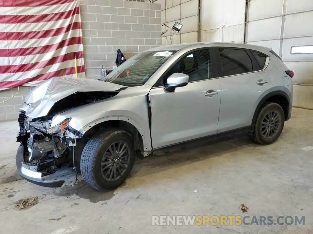 1 Photograph of a damaged car JM3KFBCM6L0790627 MAZDA CX-5 2020