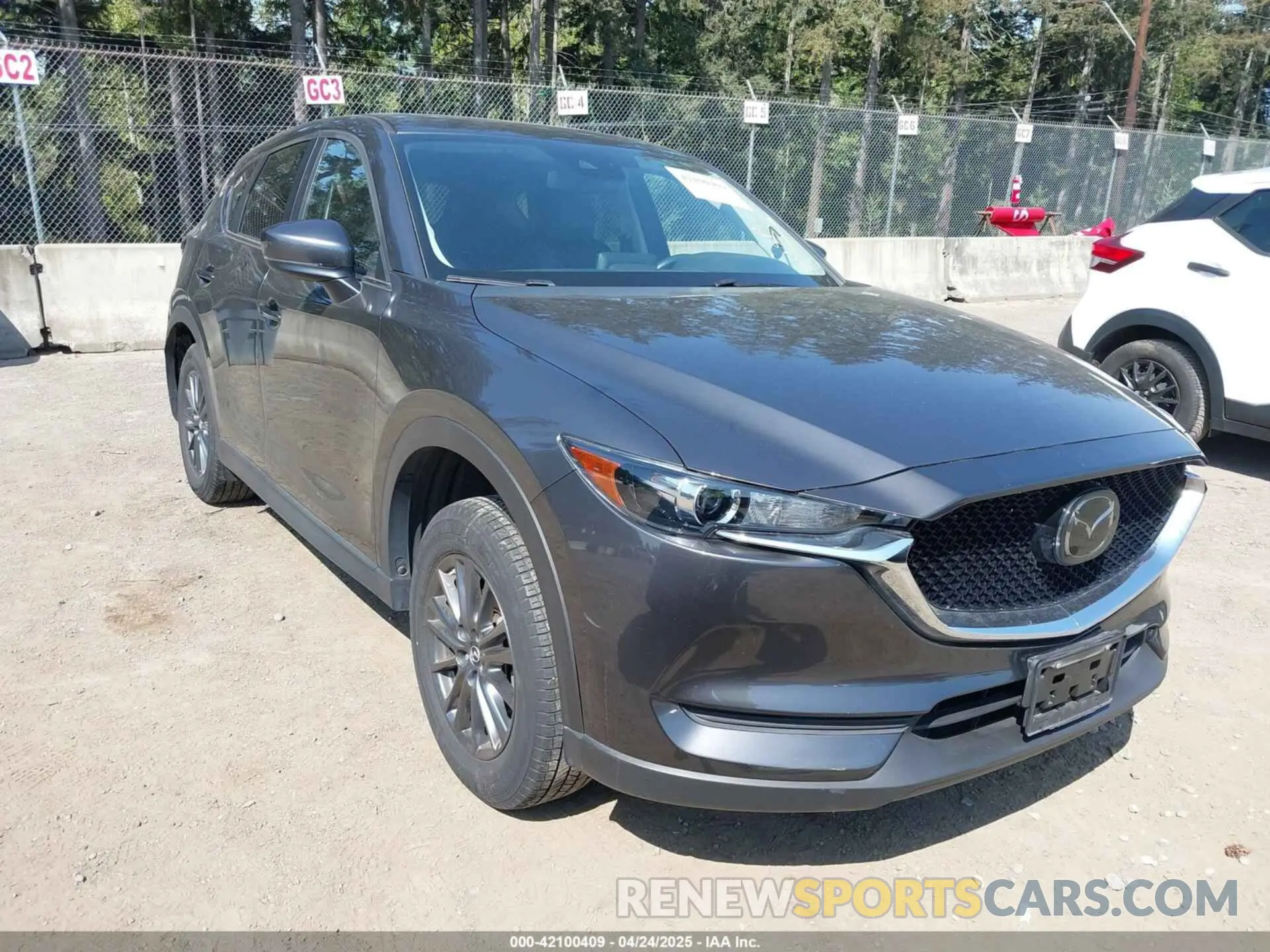 1 Photograph of a damaged car JM3KFBCM6L1828691 MAZDA CX-5 2020
