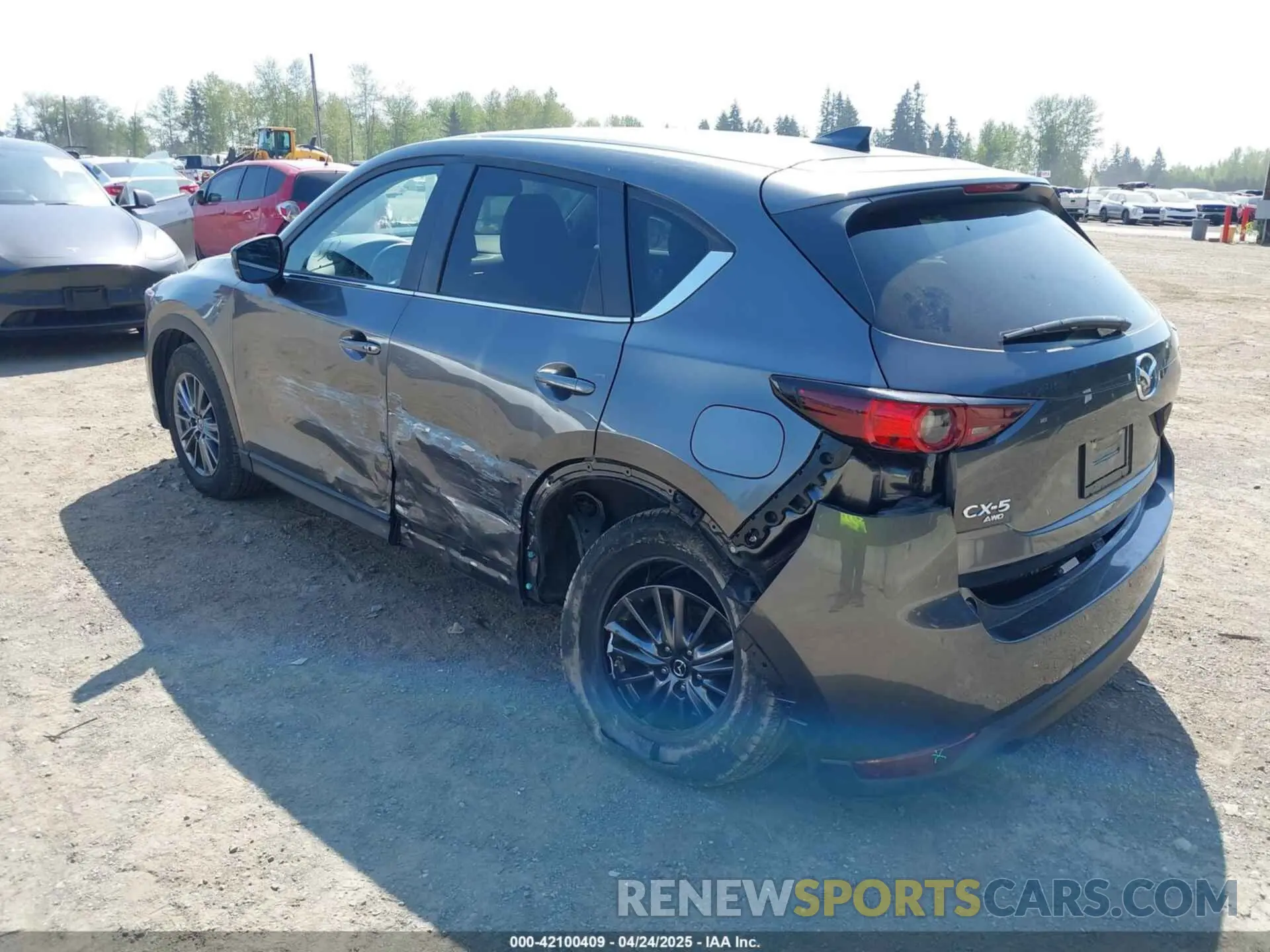 3 Photograph of a damaged car JM3KFBCM6L1828691 MAZDA CX-5 2020