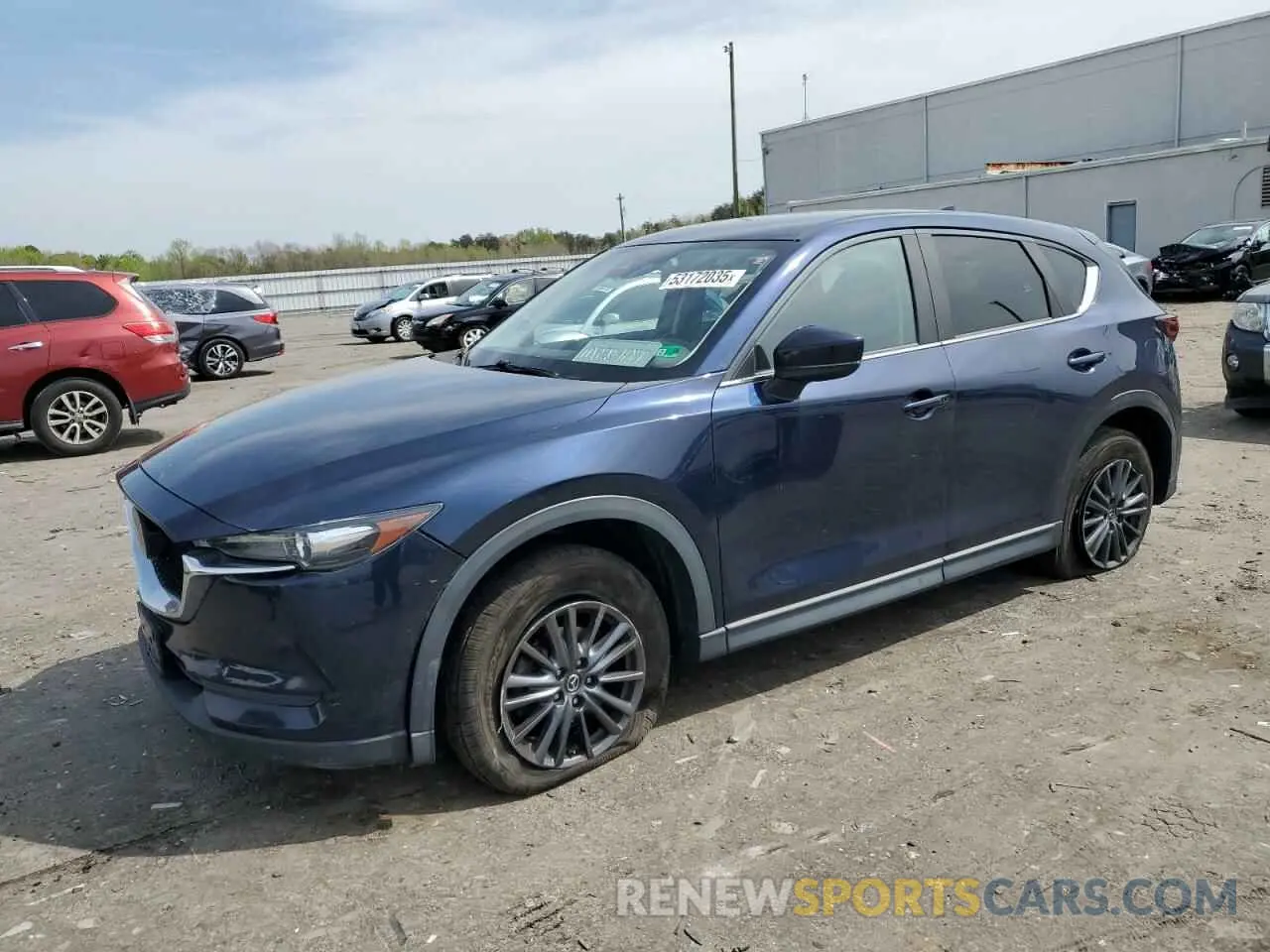 1 Photograph of a damaged car JM3KFBCM8L0840668 MAZDA CX-5 2020