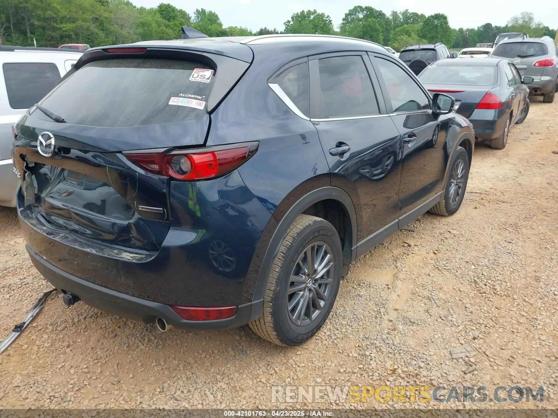 4 Photograph of a damaged car JM3KFBCM9L0741535 MAZDA CX-5 2020