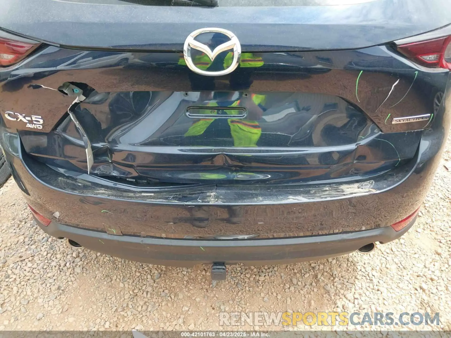 6 Photograph of a damaged car JM3KFBCM9L0741535 MAZDA CX-5 2020