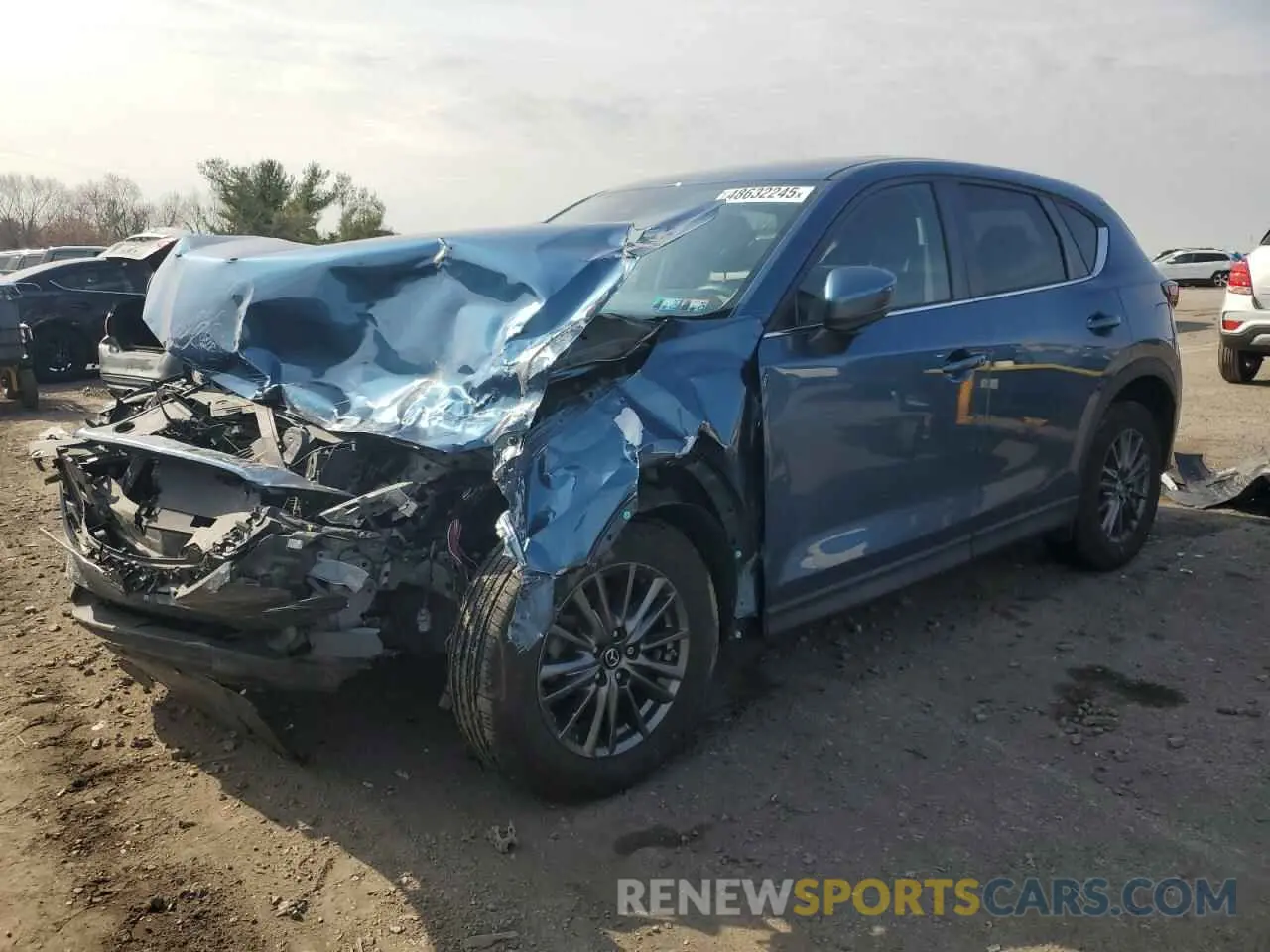 1 Photograph of a damaged car JM3KFBCM9L0781596 MAZDA CX-5 2020