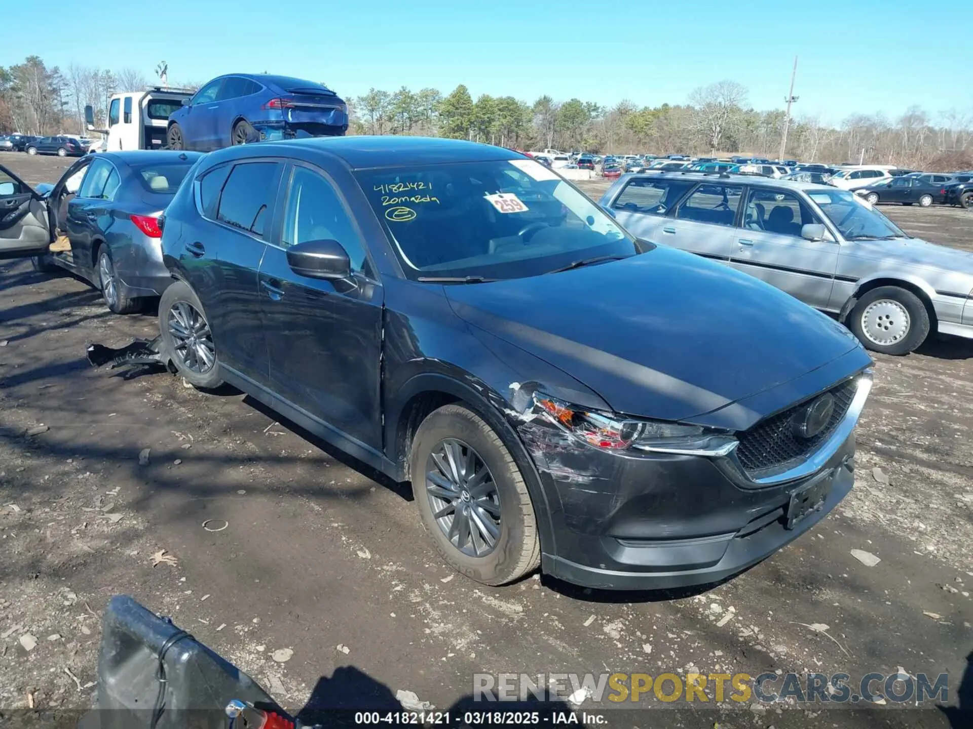 1 Photograph of a damaged car JM3KFBCM9L0839447 MAZDA CX-5 2020