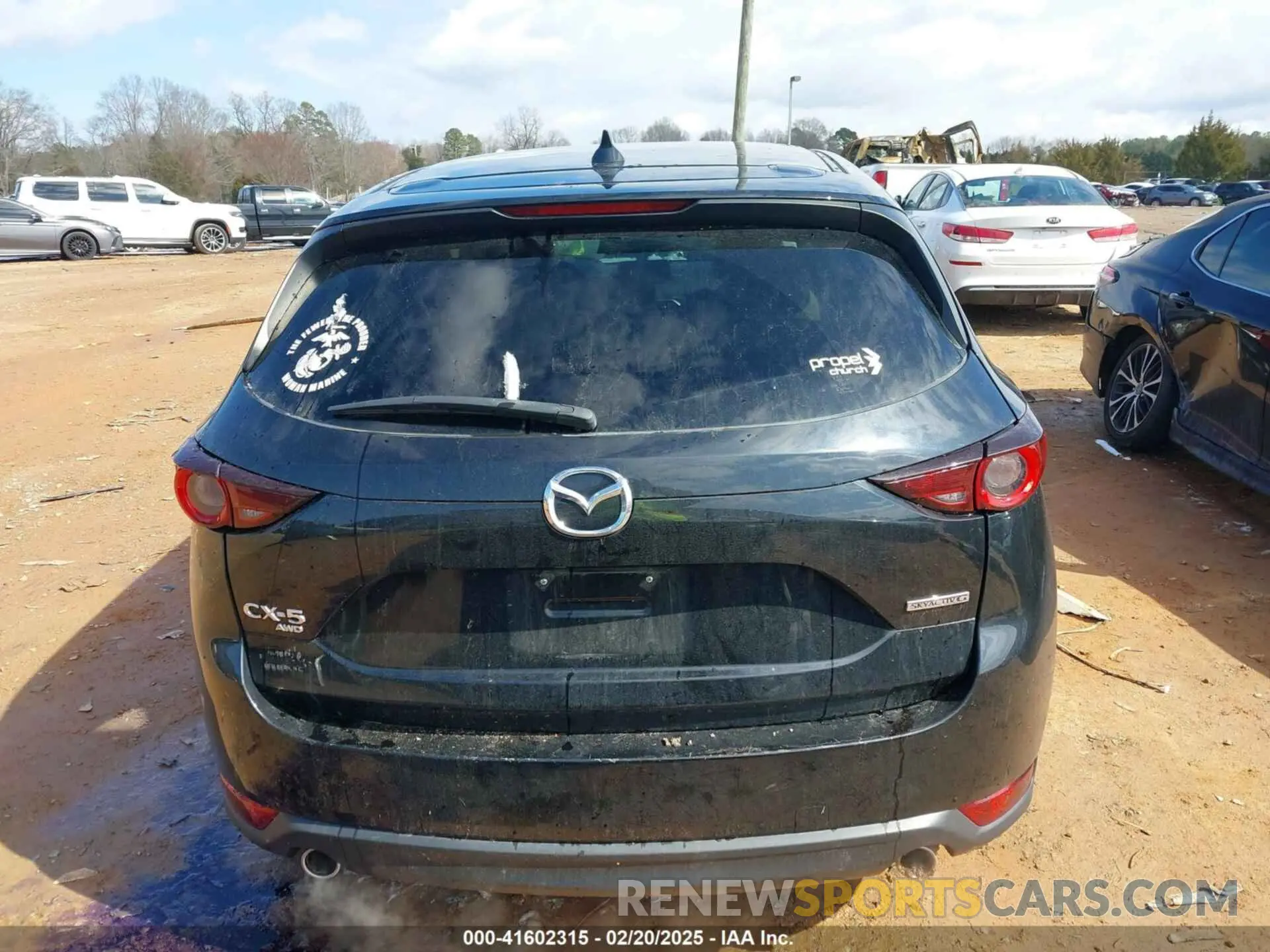 17 Photograph of a damaged car JM3KFBCMXL1741182 MAZDA CX-5 2020