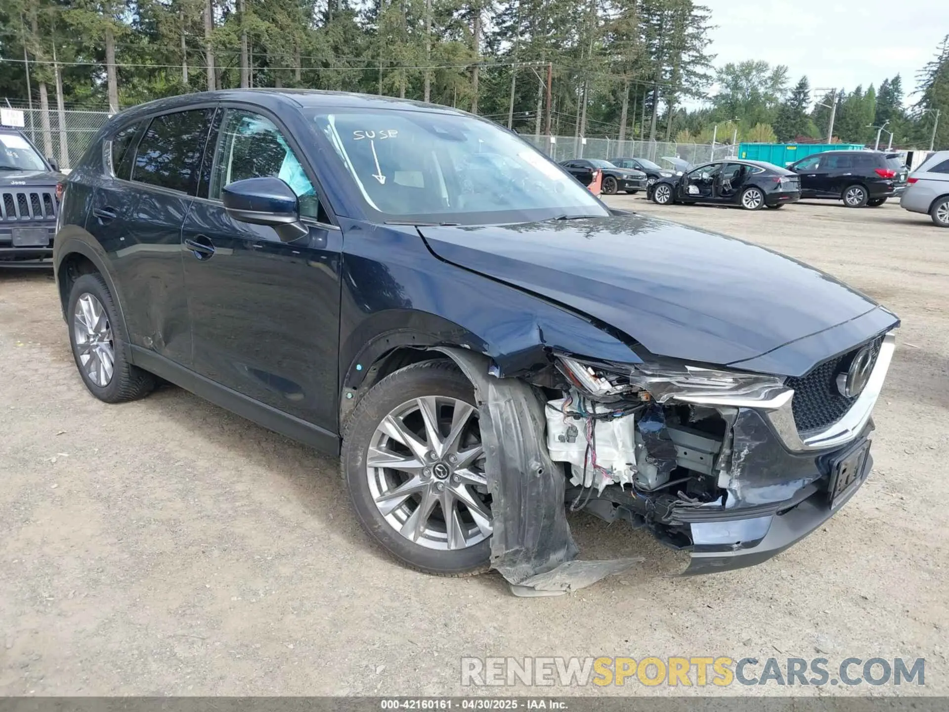1 Photograph of a damaged car JM3KFBDM1L0776651 MAZDA CX-5 2020