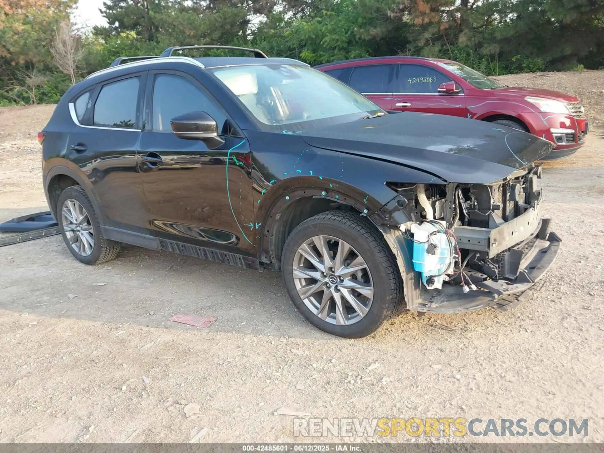 1 Photograph of a damaged car JM3KFBDM1L1809996 MAZDA CX-5 2020