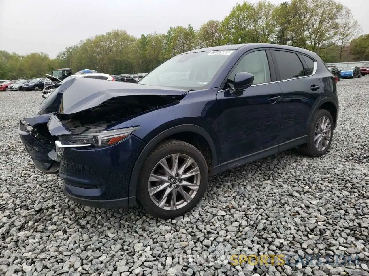 1 Photograph of a damaged car JM3KFBDM2L0729290 MAZDA CX-5 2020