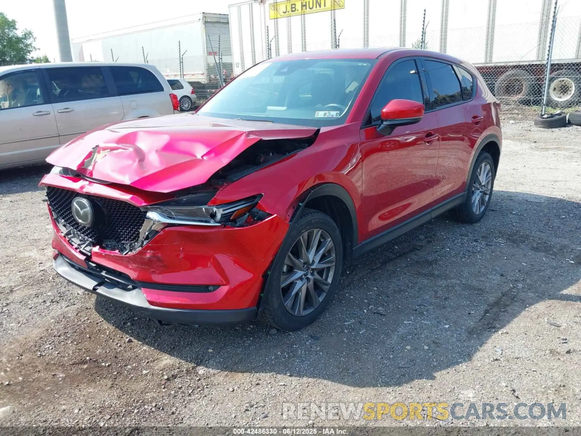 2 Photograph of a damaged car JM3KFBDM2L0731119 MAZDA CX-5 2020