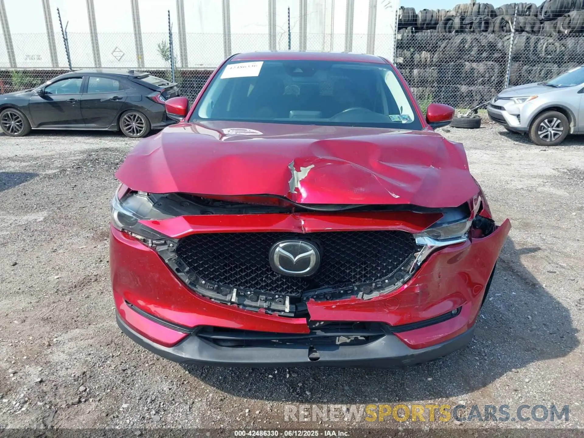 6 Photograph of a damaged car JM3KFBDM2L0731119 MAZDA CX-5 2020