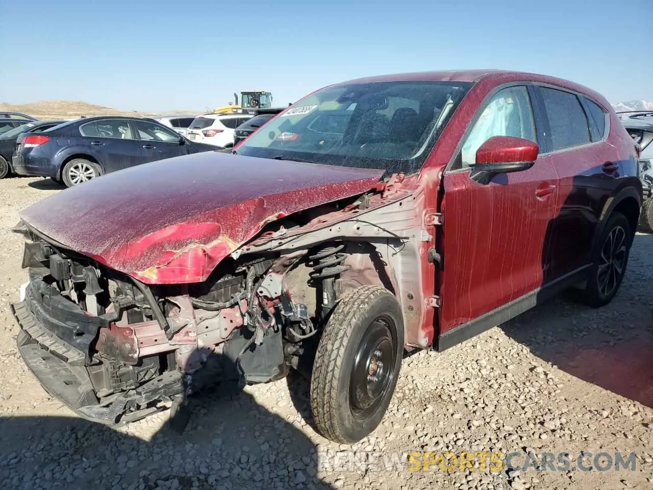 1 Photograph of a damaged car JM3KFBDM2L0759941 MAZDA CX-5 2020