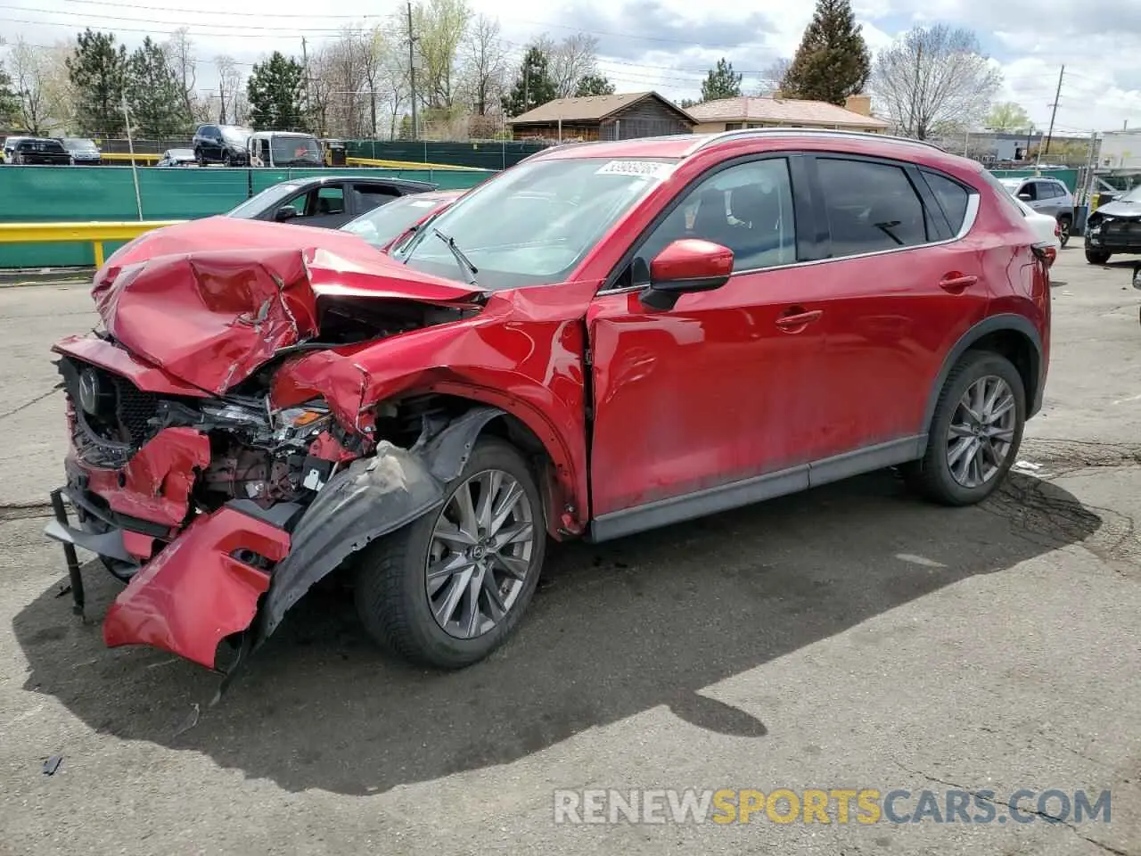 1 Photograph of a damaged car JM3KFBDM3L1793008 MAZDA CX-5 2020