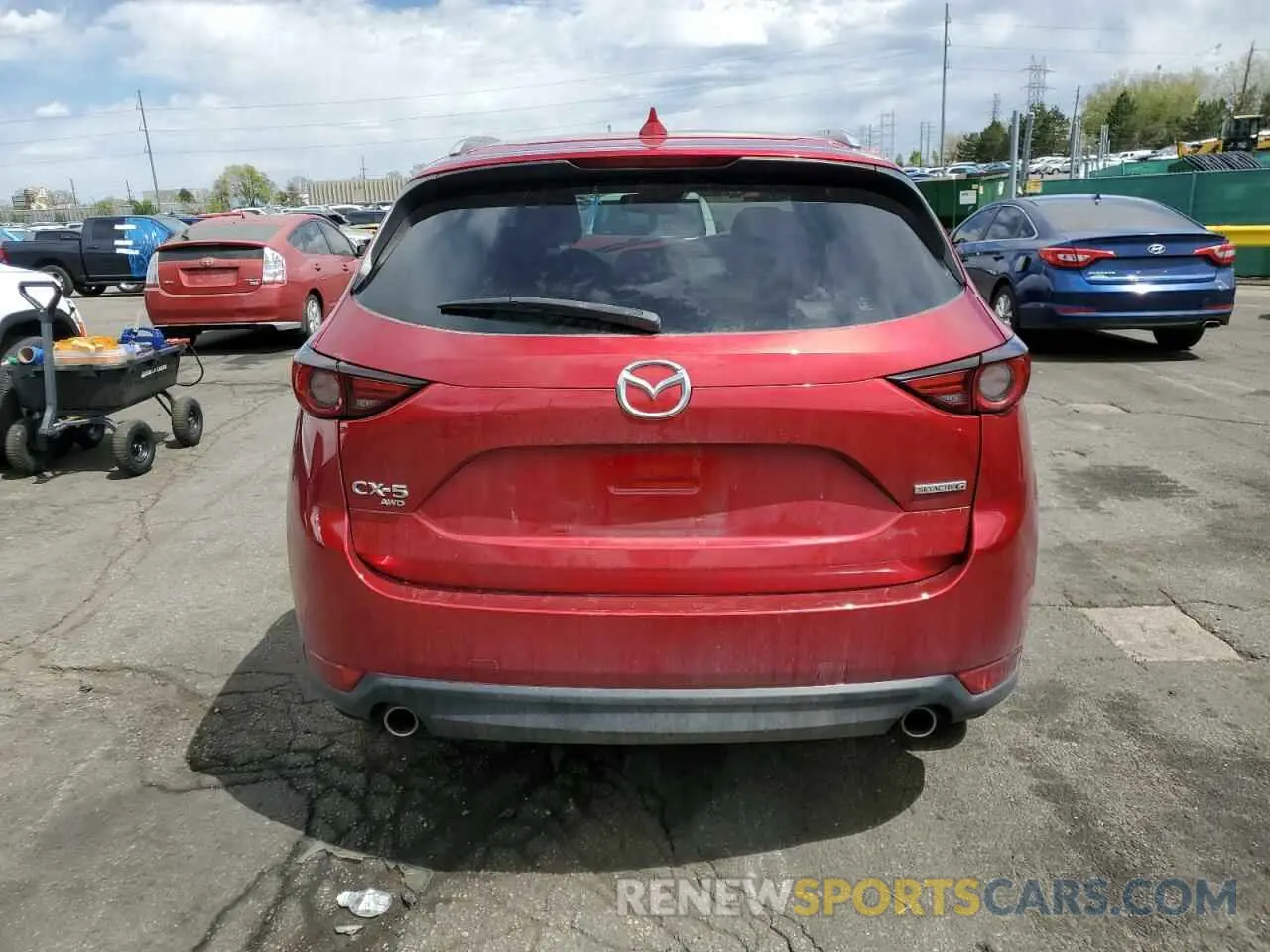 6 Photograph of a damaged car JM3KFBDM3L1793008 MAZDA CX-5 2020