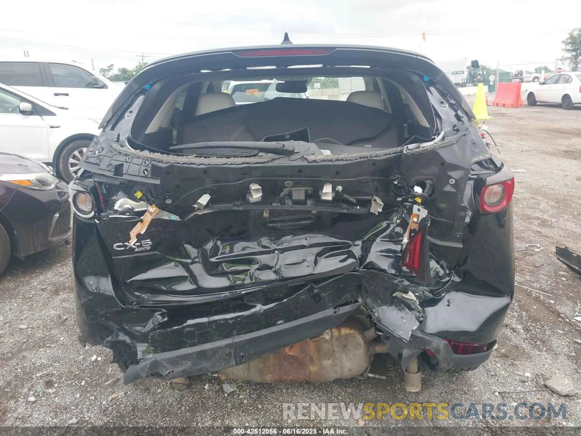 15 Photograph of a damaged car JM3KFBDM4L0857837 MAZDA CX-5 2020