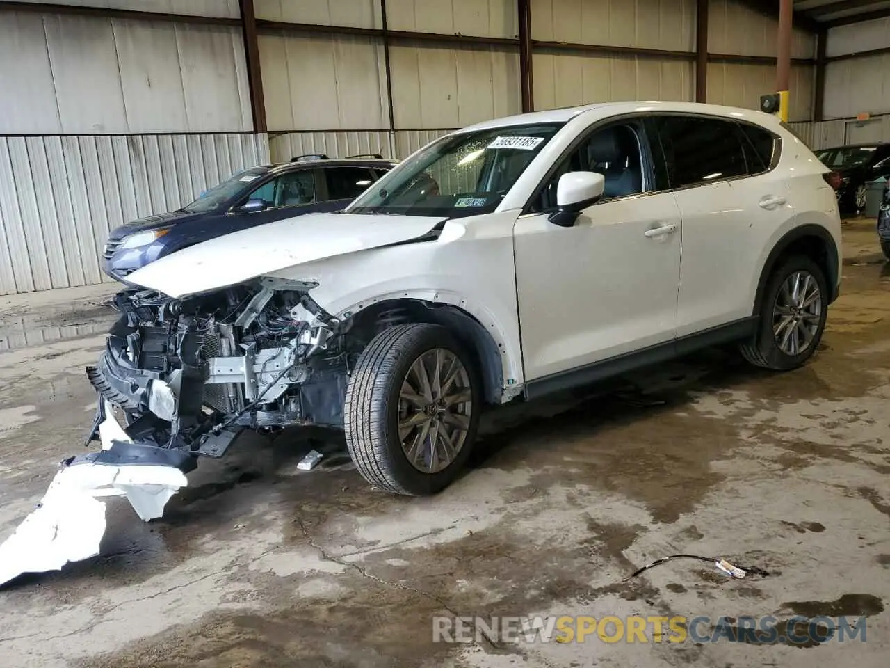 1 Photograph of a damaged car JM3KFBDM5L0727467 MAZDA CX-5 2020
