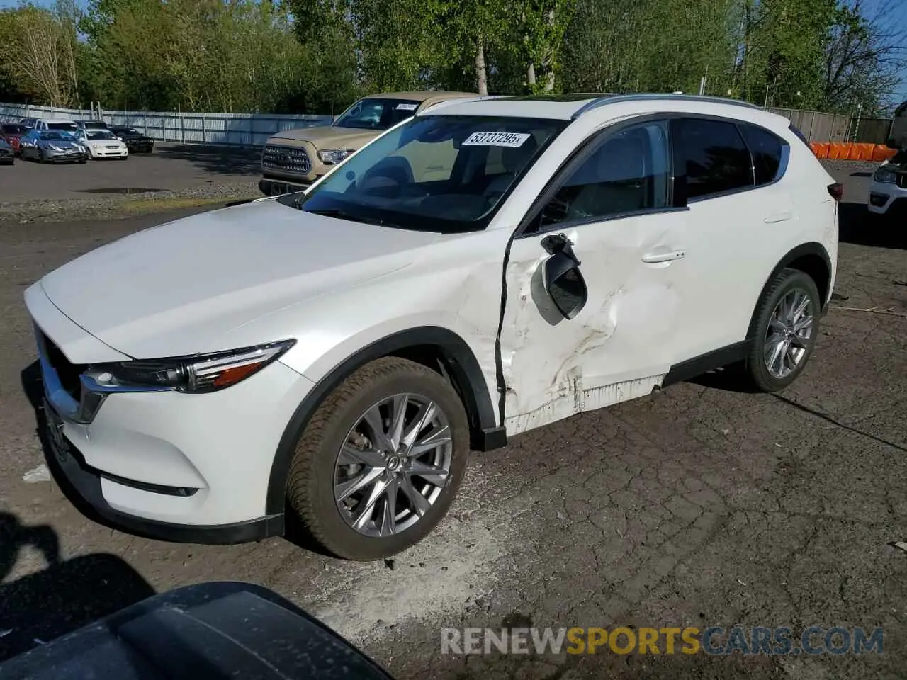 1 Photograph of a damaged car JM3KFBDM6L0762096 MAZDA CX-5 2020