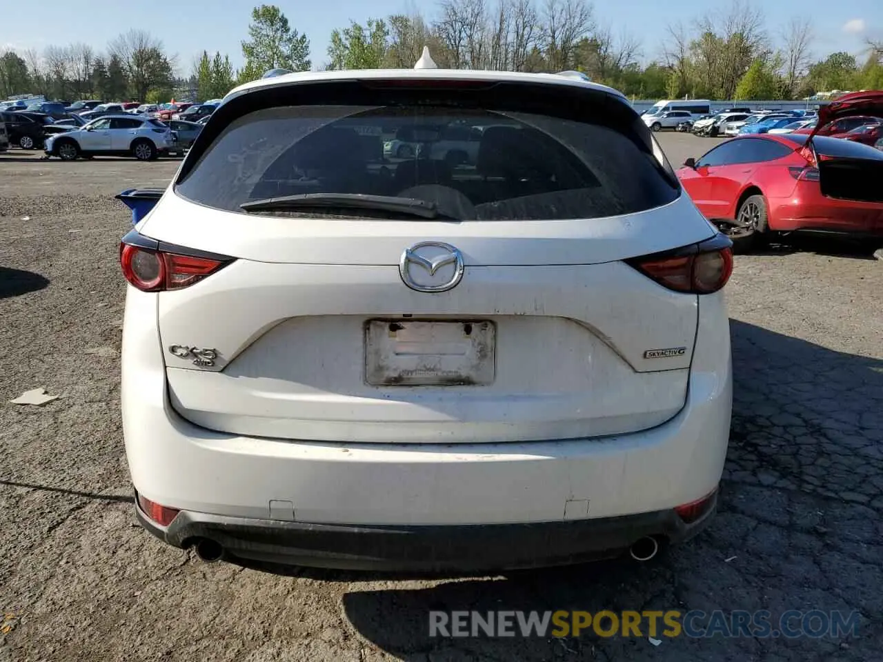 6 Photograph of a damaged car JM3KFBDM6L0762096 MAZDA CX-5 2020