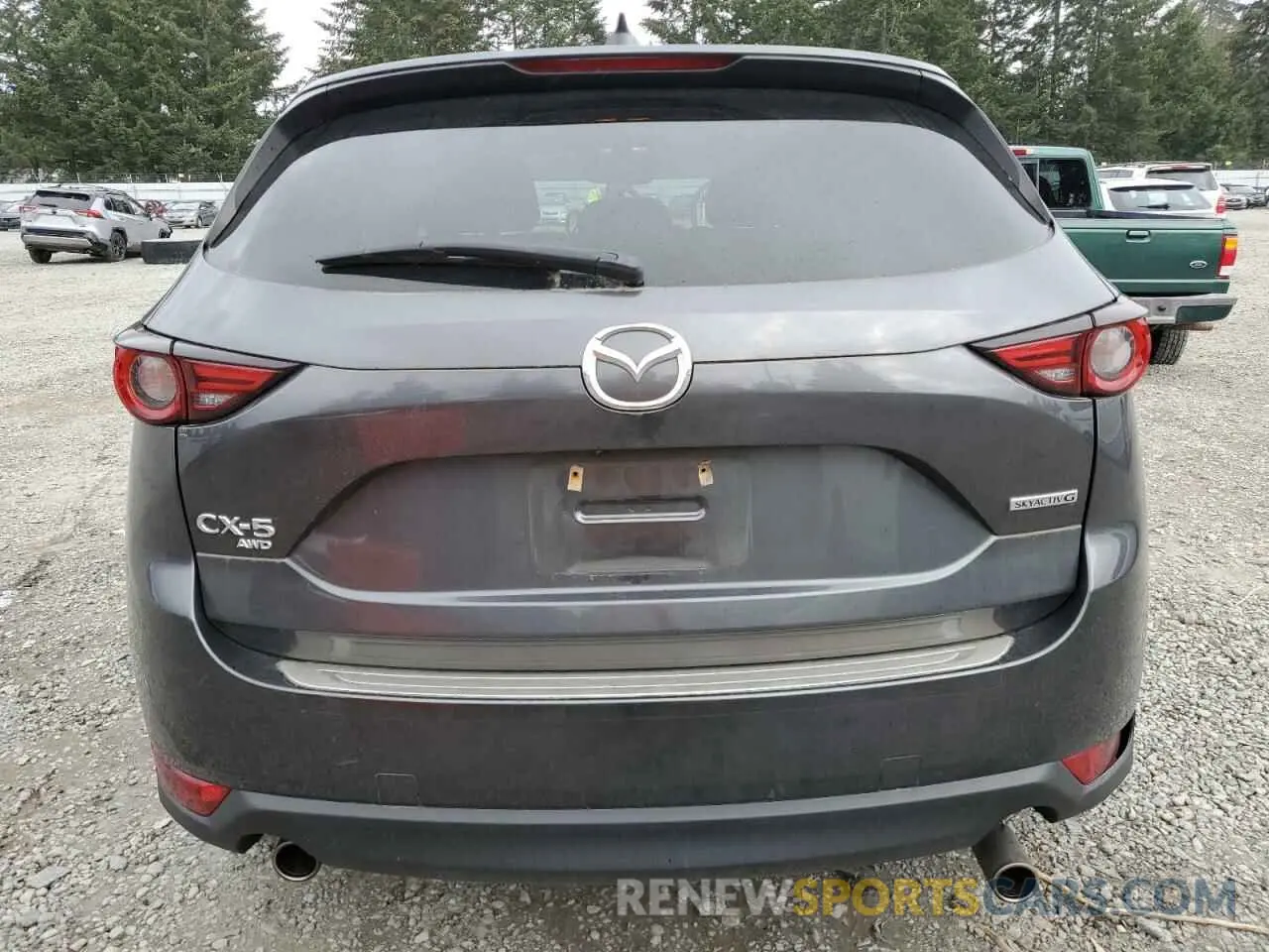 6 Photograph of a damaged car JM3KFBDM6L0815735 MAZDA CX-5 2020