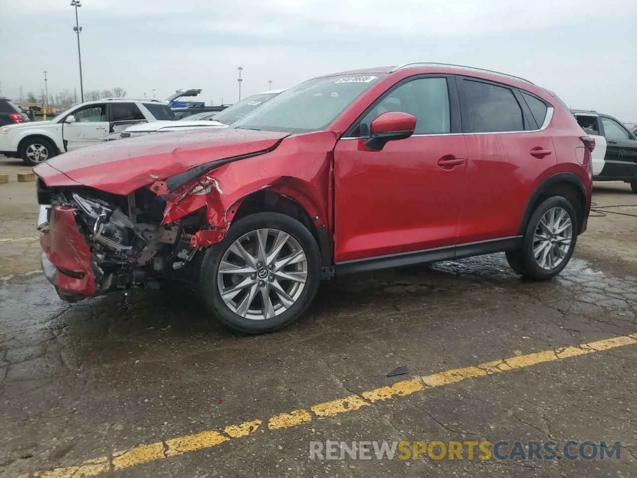1 Photograph of a damaged car JM3KFBDM7L0744027 MAZDA CX-5 2020