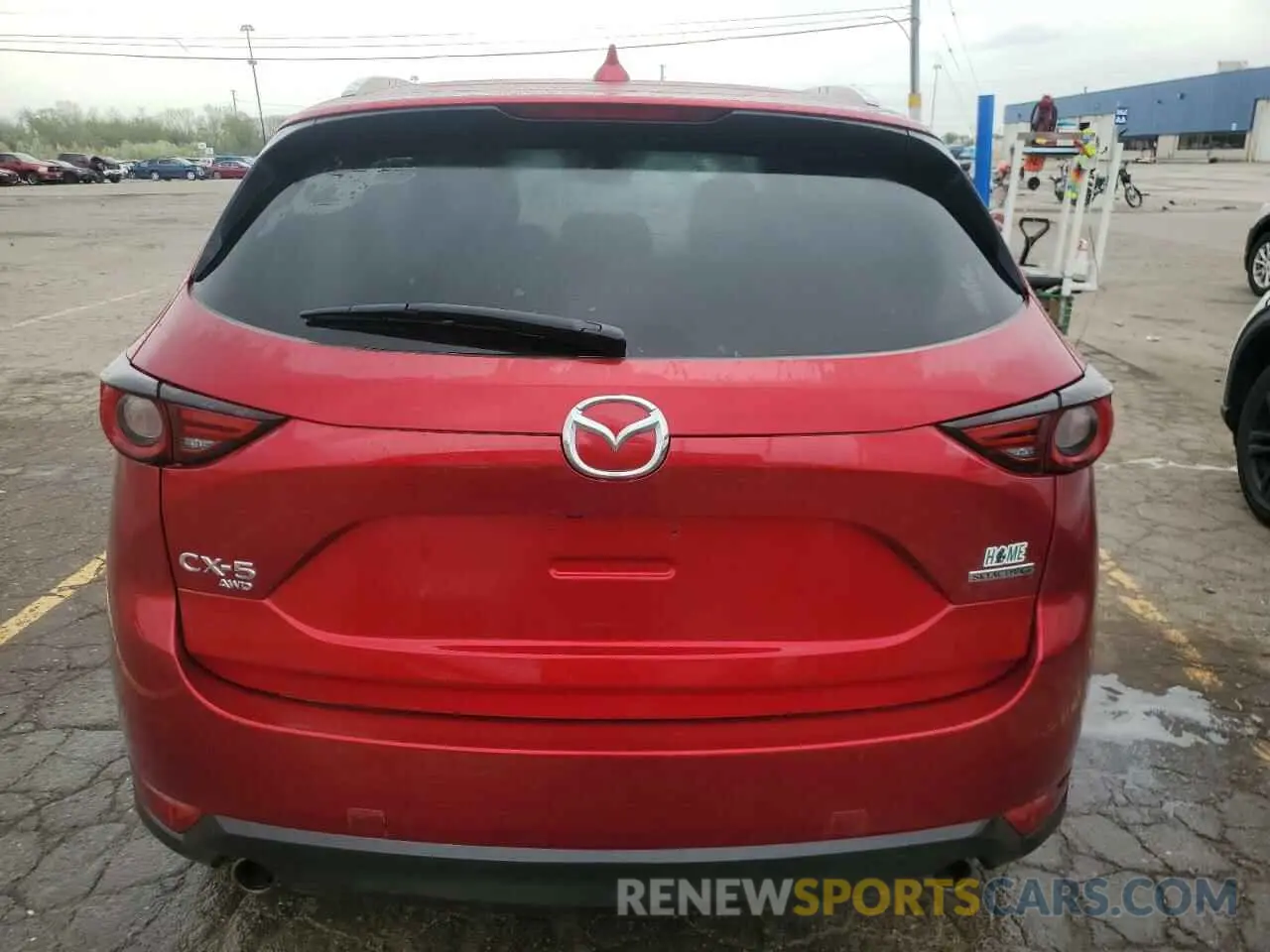 6 Photograph of a damaged car JM3KFBDM7L0744027 MAZDA CX-5 2020