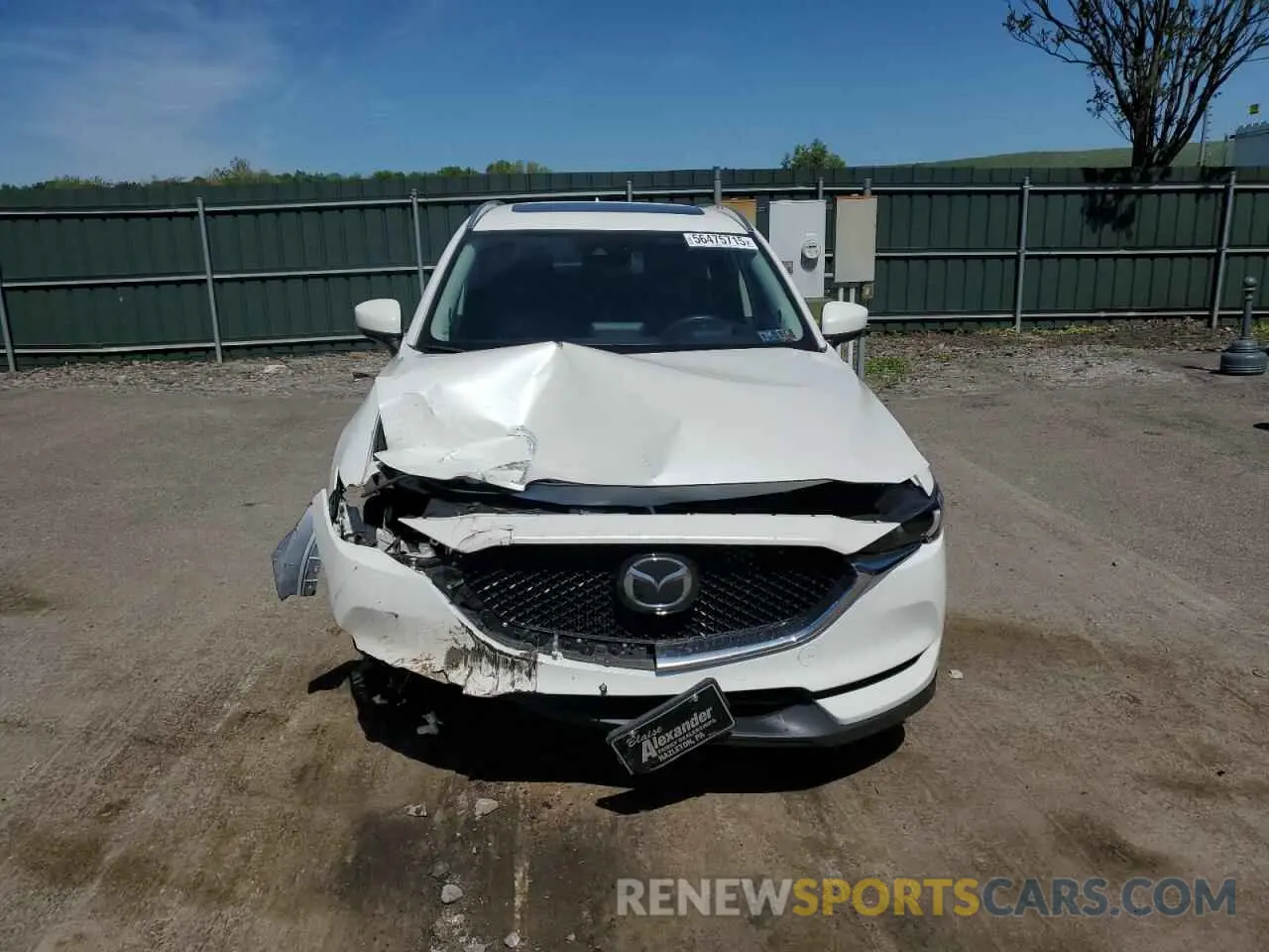 5 Photograph of a damaged car JM3KFBDM7L1851699 MAZDA CX-5 2020