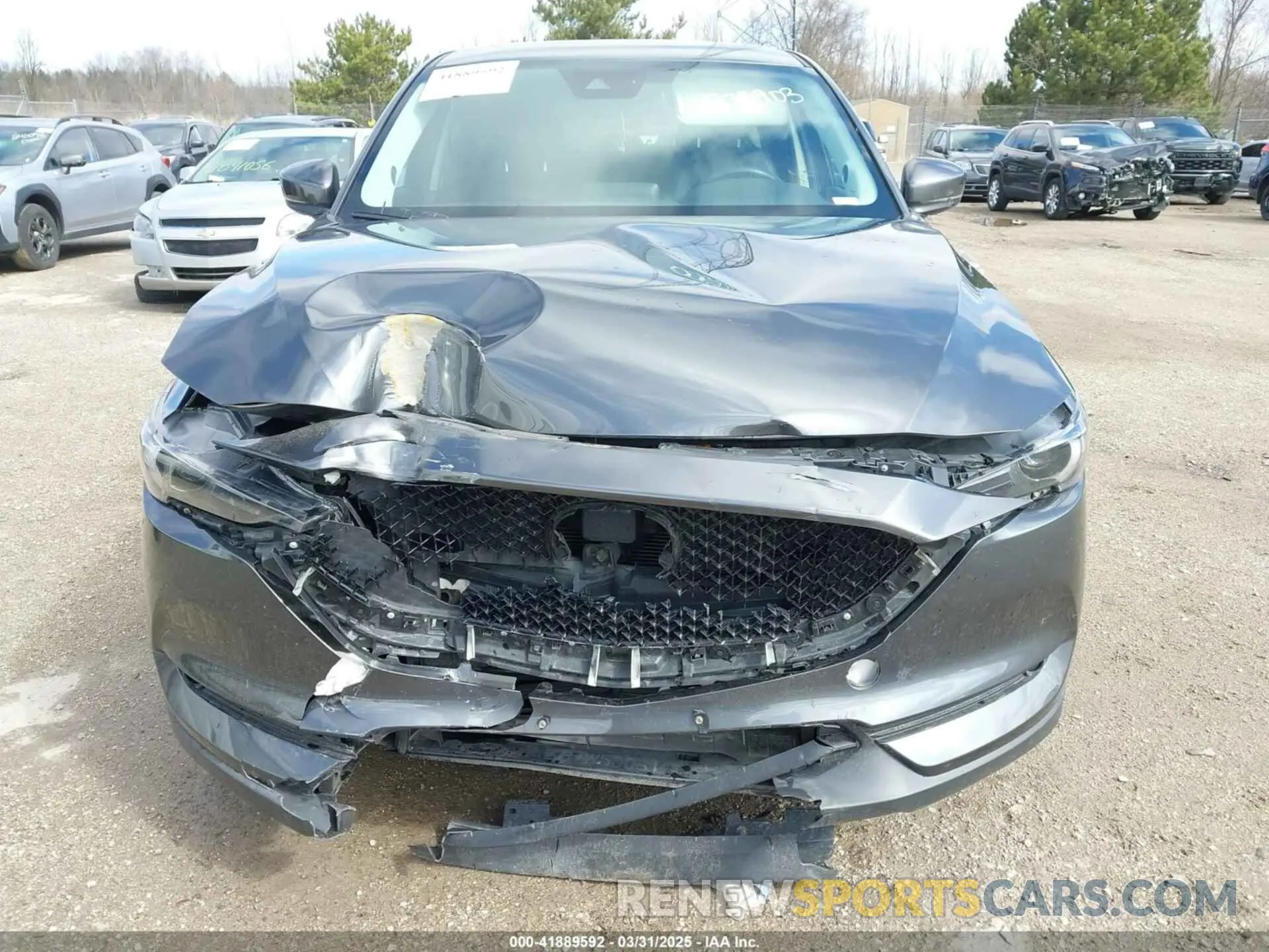 6 Photograph of a damaged car JM3KFBDM9L0773903 MAZDA CX-5 2020