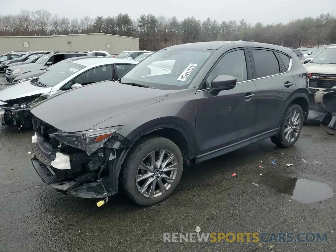 1 Photograph of a damaged car JM3KFBDM9L1774527 MAZDA CX-5 2020