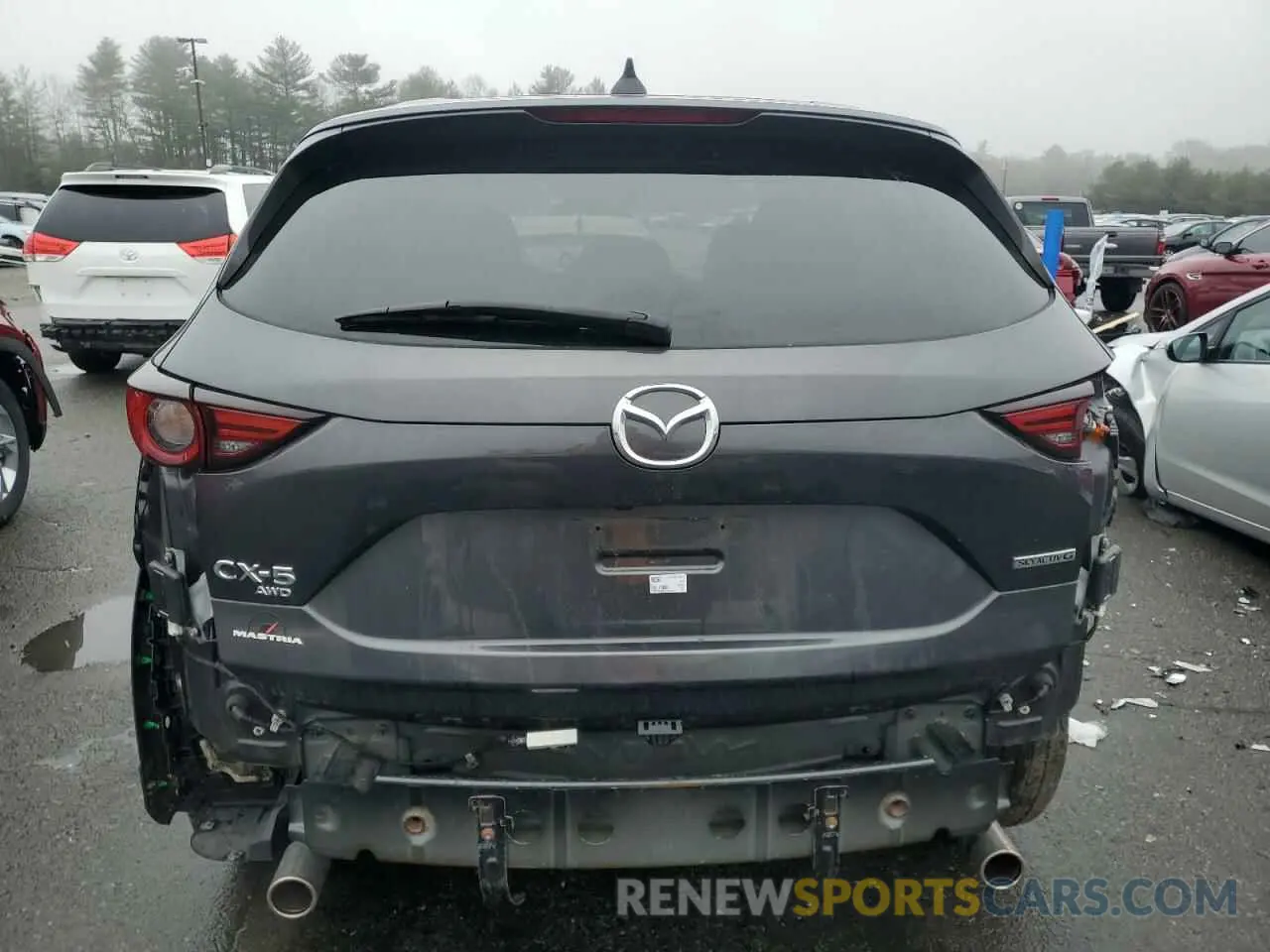 6 Photograph of a damaged car JM3KFBDM9L1774527 MAZDA CX-5 2020