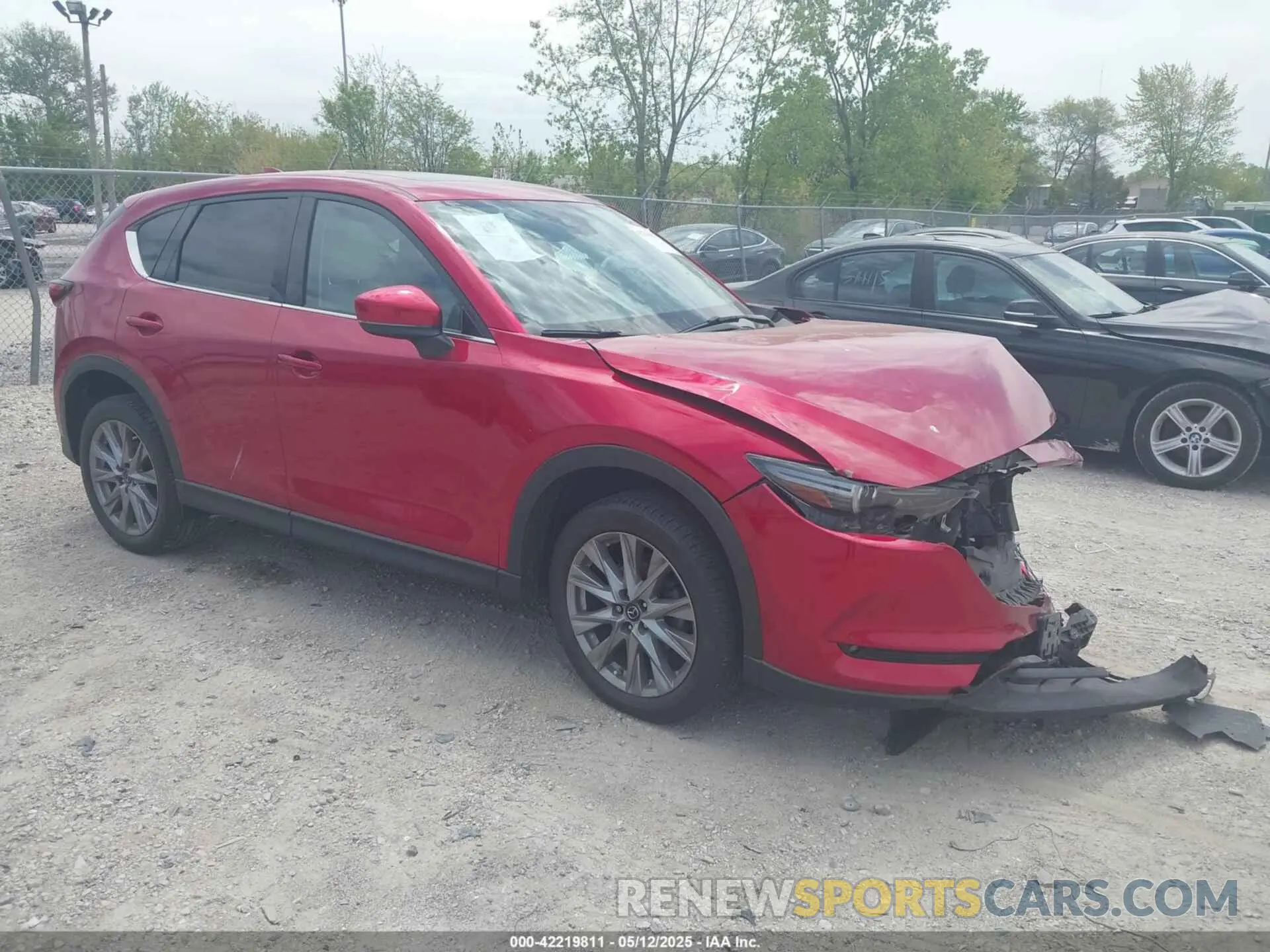 1 Photograph of a damaged car JM3KFBDM9L1787228 MAZDA CX-5 2020