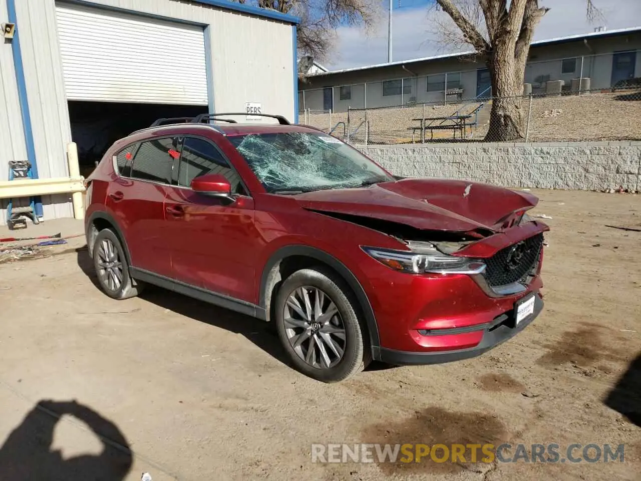 4 Photograph of a damaged car JM3KFBDM9L1820907 MAZDA CX-5 2020