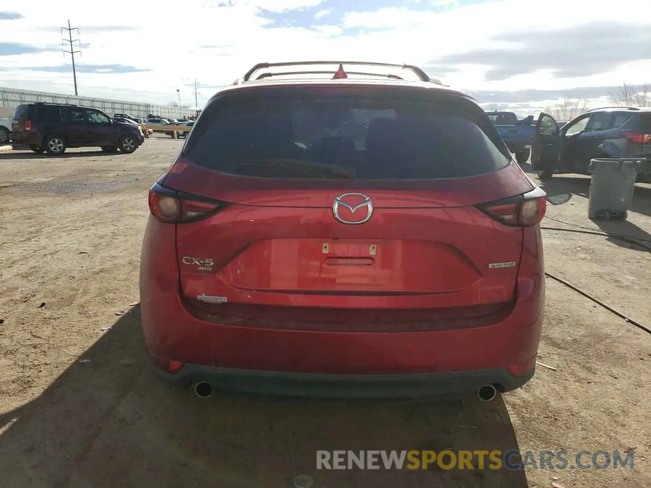 6 Photograph of a damaged car JM3KFBDM9L1820907 MAZDA CX-5 2020