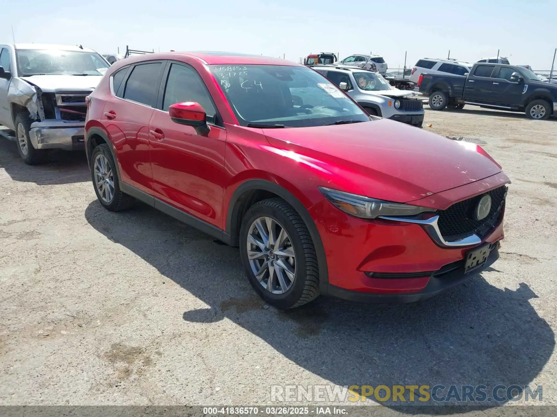 1 Photograph of a damaged car JM3KFBDMXL1747319 MAZDA CX-5 2020